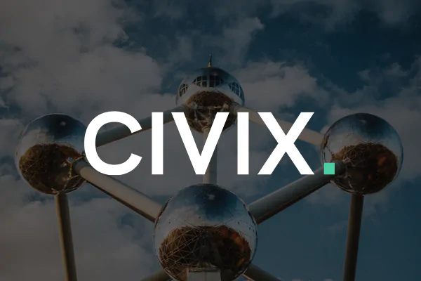 Civix logo avec Atomium